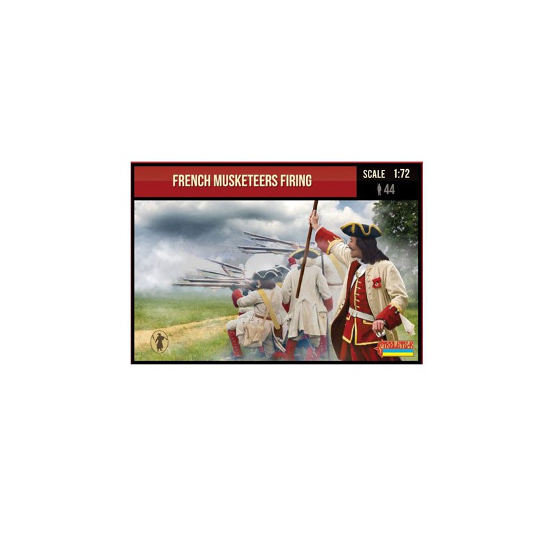 Firch Musketiere, die 1/72 Figur feuern | Scientific-MHD