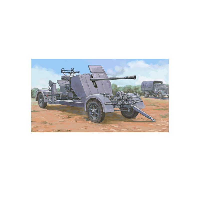 Kunststofftankmodell Deutsch 5cm Flak 41 1/35 | Scientific-MHD