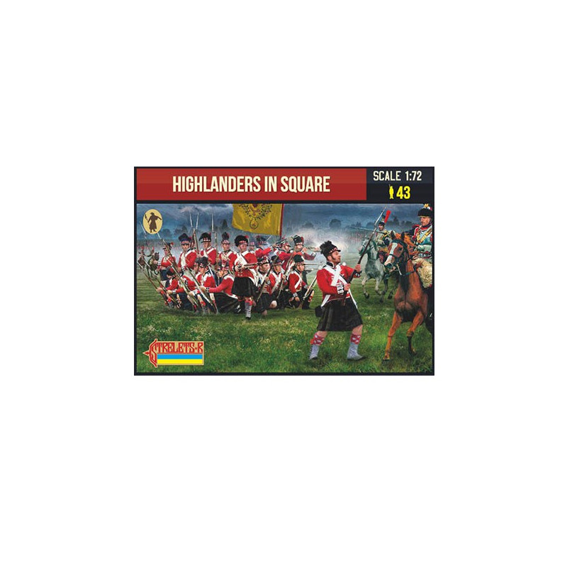 Highlanders auf Platz 1/72 Figur | Scientific-MHD
