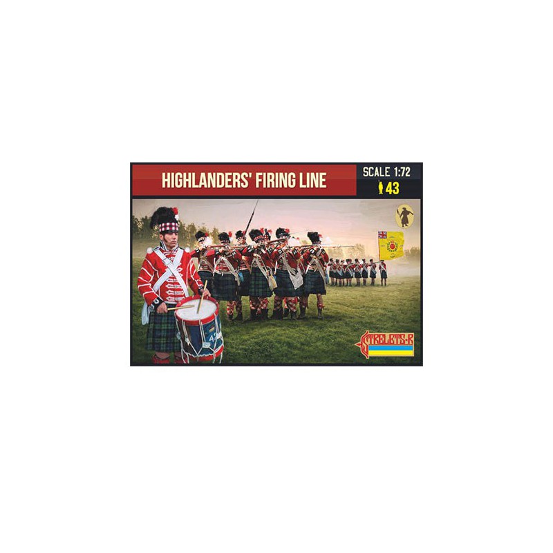 Highlanders 'Schusslinie 1/72 Figurine | Scientific-MHD