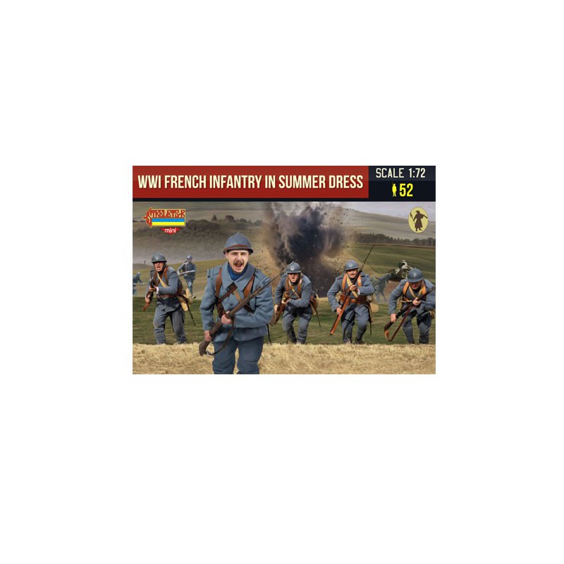 Figur WW1 Französische Infanterie im Sommerkleid | Scientific-MHD