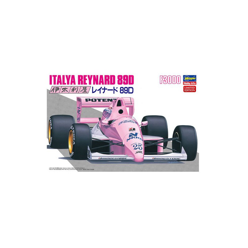 Kunststoffauto -Modell ityya Reynard 89d 1/24 | Scientific-MHD