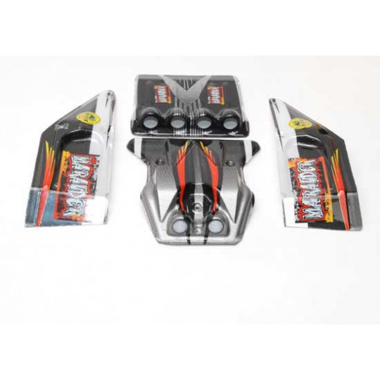 Stück für elektrische Buggy 1/18 Texas Bodywork | Scientific-MHD