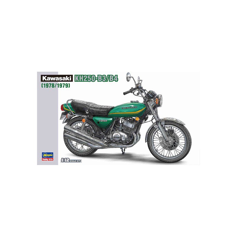Kawasaki Kawasaki KH250-B3/B4 1/12 Kunststoffmodellmodellmodell | Scientific-MHD