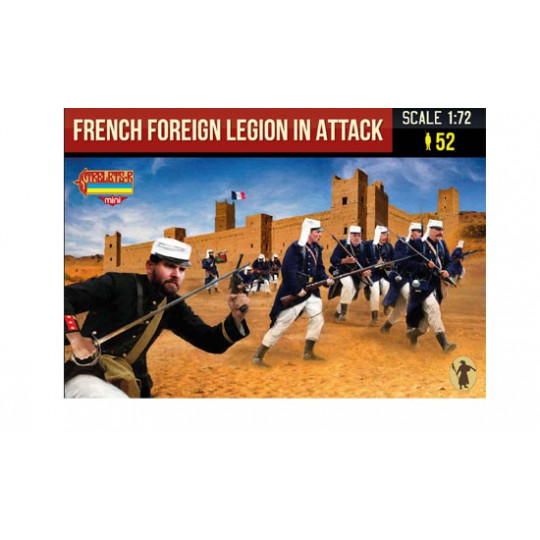 Legion Figur Franç. Beim Angriff 1/72 | Scientific-MHD