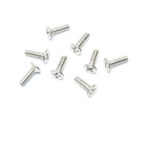 Teil für Elektroauto alle Pfad 1/10 Autobohrschraube 3x10 (8pcs) | Scientific-MHD