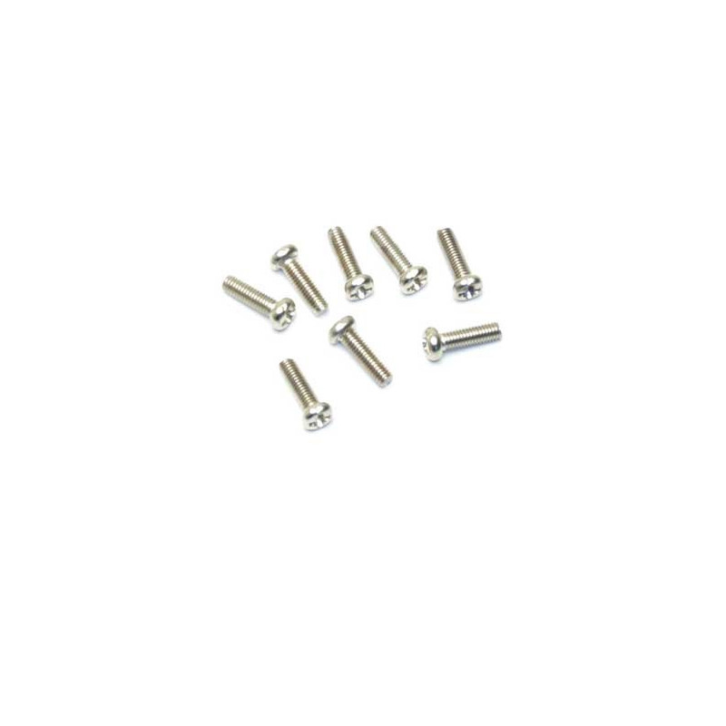 Teil für Elektroauto All Path 1/10 Flachkopfschraube M3x10 8pccs | Scientific-MHD