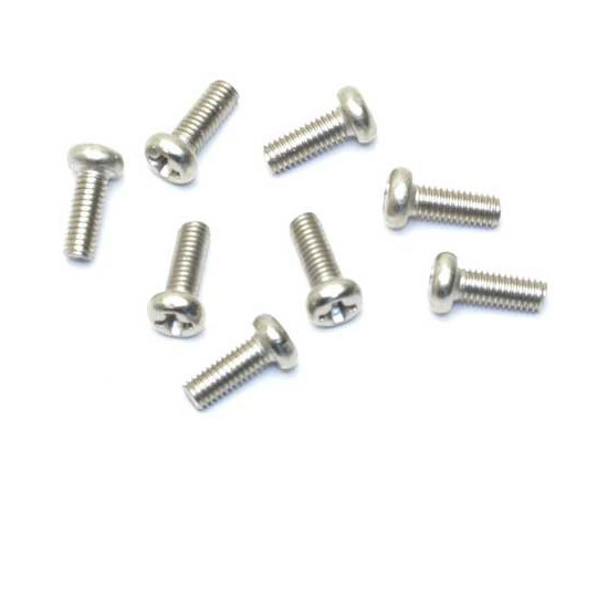 Elektroauto Raum alle Pfad 1/10 Flachkopfschraube M3x8 8pcs | Scientific-MHD