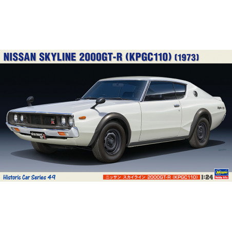 Maquette de voiture en plastique Nissan Skyline 2000GT-R (KPGC110) 1:24 HC49 | Scientific-MHD Maquette de voiture en plastique Nissan Skyline 2000GT-R (KPGC110) 1:24 HC49 | Scientific-MHD