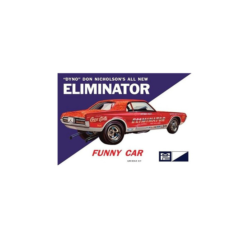 Plastikauto Model Don Nicholsons lustiger Auto Cougar 1/25 | Scientific-MHD
