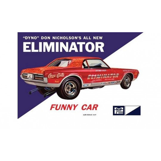 Plastikauto Model Don Nicholsons lustiger Auto Cougar 1/25 | Scientific-MHD