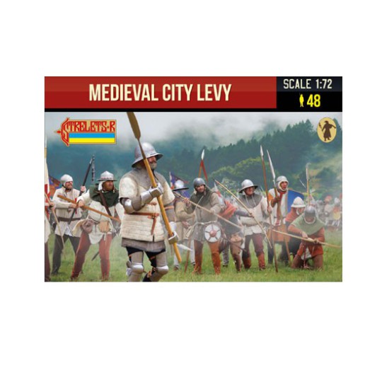 Figur mittelalterlicher Stadt Levy 1/72 Figur mittelalterlicher Stadt Levy 1/72 | Scientific-MHD