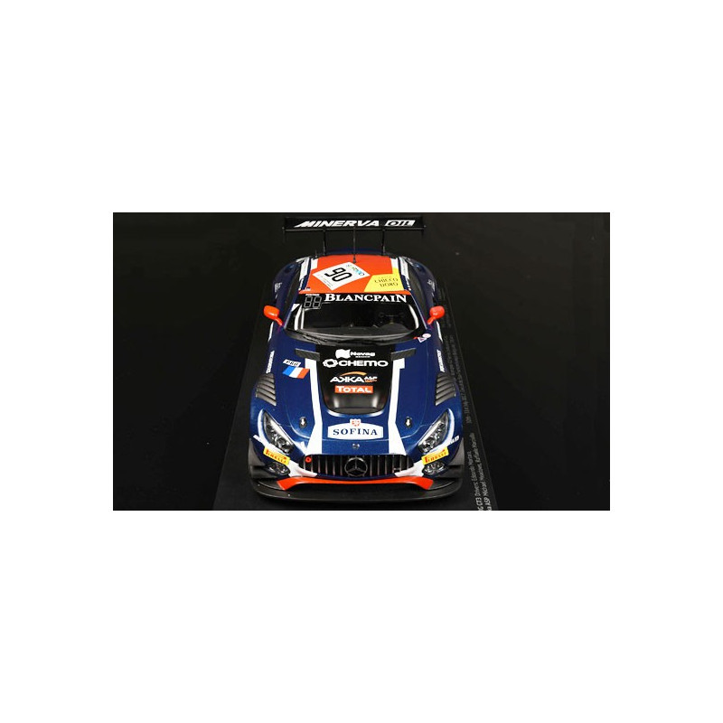 Miniaturauto -Würfel AT1/18 Mercedes AMG GT3 Akka ASP 24H Spa 1/18 | Scientific-MHD
