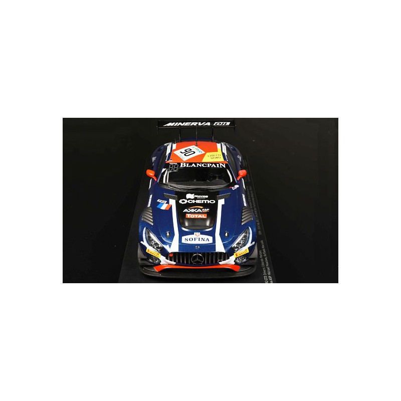 Miniaturauto -Würfel AT1/18 Mercedes AMG GT3 Akka ASP 24H Spa 1/18 | Scientific-MHD