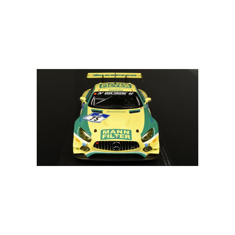 Miniaturauto -Würfel AU1/18 Mercedes AMG GT3 Mann Filter 24. Näureln 1/18 | Scientific-MHD