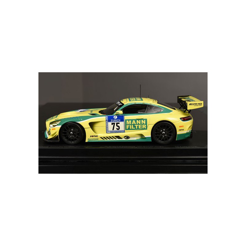 Miniaturauto -Würfel AU1/18 Mercedes AMG GT3 Mann Filter 24. Näureln 1/18 | Scientific-MHD