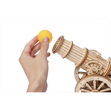 Einfaches mechanisches 3D -Puzzle für Kanonenmodell startet Ping -Pong -Kugeln | Scientific-MHD Einfaches mechanisches 3D -Puzzle für Kanonenmodell startet Ping -Pong -Kugeln | Scientific-MHD