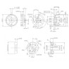 Elektromotor DM3625 KV800 Motor | Scientific-MHD