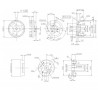 Elektromotor DM3625 KV800 Motor | Scientific-MHD