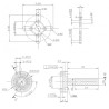 Elektromotor DM3625 KV800 Motor | Scientific-MHD