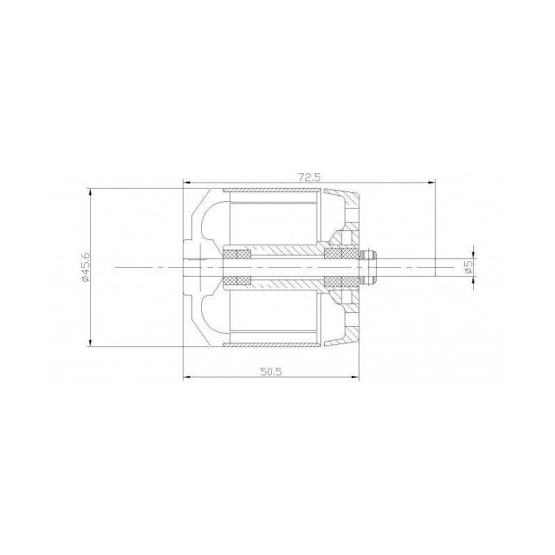 Elektromotor DM3625 KV800 Motor | Scientific-MHD