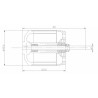 Elektromotor DM3630 KV450 Motor | Scientific-MHD