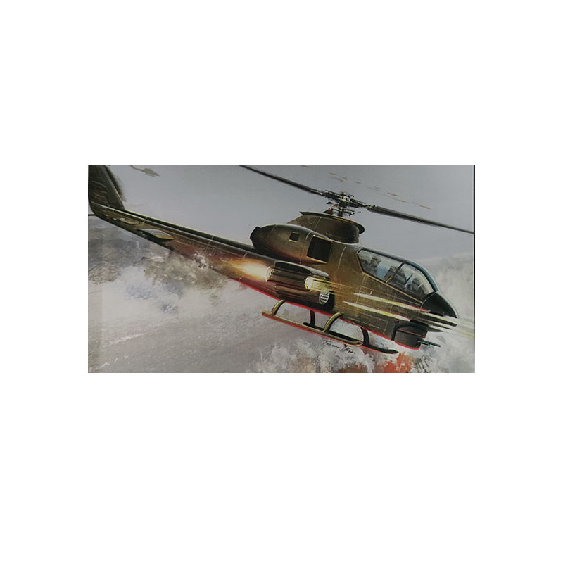 Plastikhubschraubermodell AH-1G Cobra 1/100 | Scientific-MHD