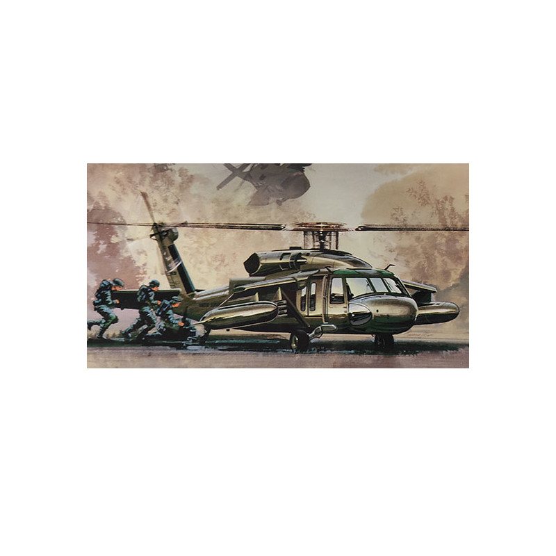 UH-60B Blackhawk 1/100 Kunststoff-Kunststoffhubschrauber-Modell | Scientific-MHD