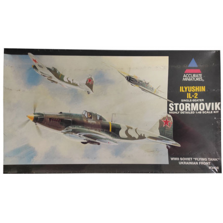 Kunststoffebene Modell Ilyushin IL-2 Stormovik 1/48 | Scientific-MHD