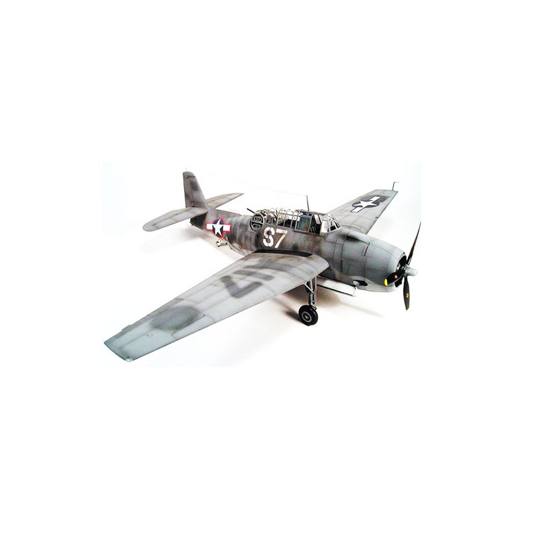 Maquette d'avion en plastique TBM-3 Avenger Night fighting bomber from VT (N)-90 1/48 | Scientific-MHD