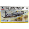 Maquette d'avion en plastique SB2U-3 Vindicator VMSB-241 Battle of Midway1/48 | Scientific-MHD