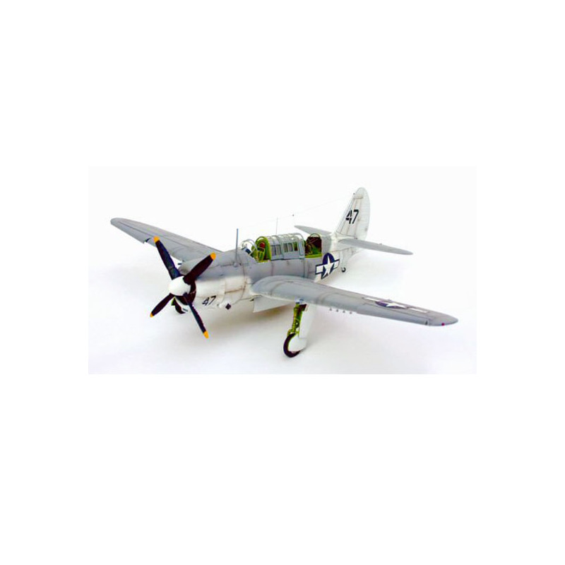 Maquette d'avion en plastique SB2C-4 Helldiver anti-submarine patrol 1/48 | Scientific-MHD