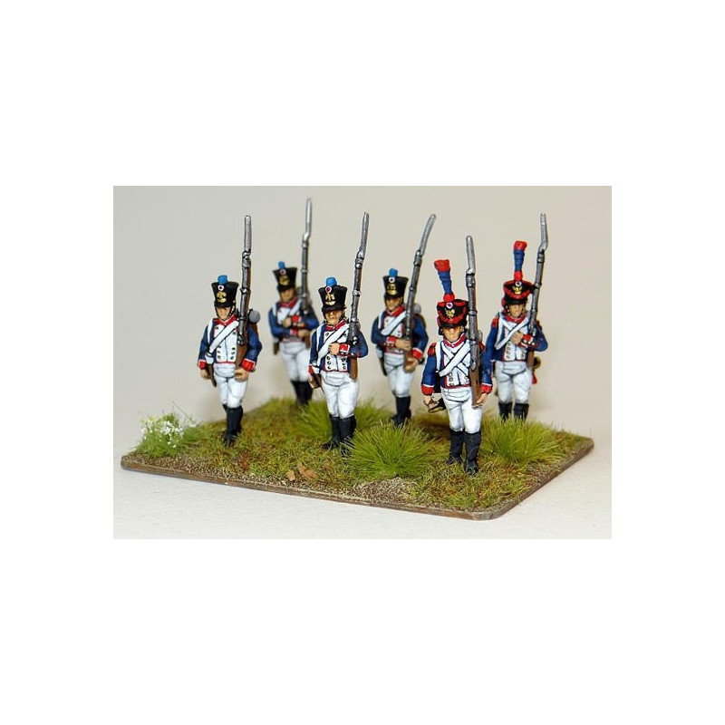 Napoleonische 1815 Figur französische Marsching | Scientific-MHD