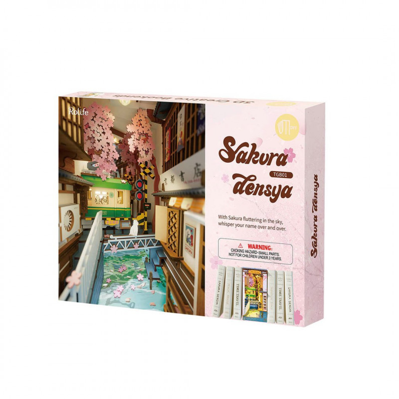 3D puzzle Gewächshaus Buch SAKURA | Scientific-MHD 3D puzzle Gewächshaus Buch SAKURA | Scientific-MHD