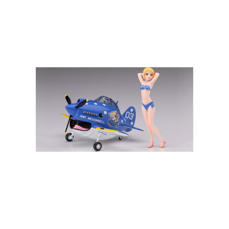 Eiermädchen „Amy McDonnell“ Plastik Fiktionales Fictional -Modell | Scientific-MHD