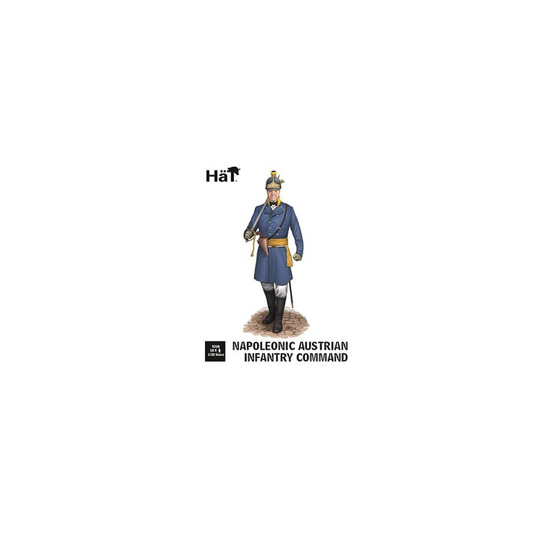 Napoleonische österreichische Infanterie -Kommando 1/32 Figur | Scientific-MHD
