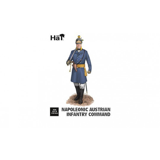 Napoleonische österreichische Infanterie -Kommando 1/32 Figur | Scientific-MHD