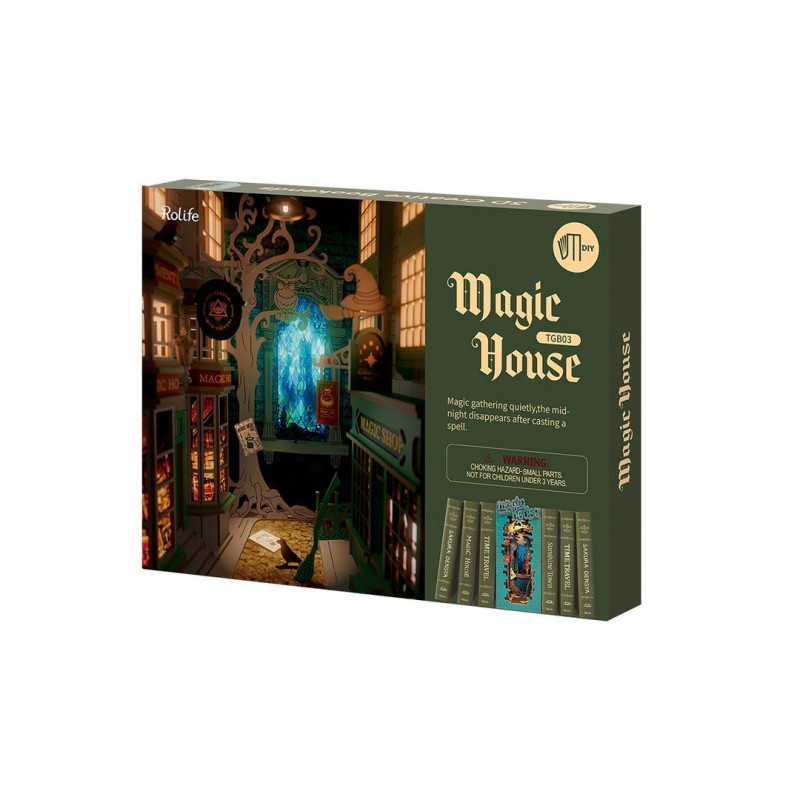 3D puzzle Gewächshaus Buch MAGIC | Scientific-MHD 3D puzzle Gewächshaus Buch MAGIC | Scientific-MHD
