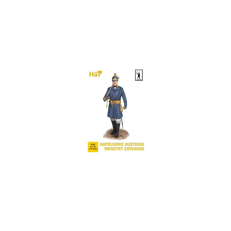 Napoleonische österreichische Infanterie -Kommando 1/72 Figur | Scientific-MHD