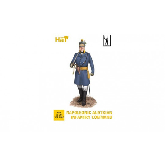 Napoleonische österreichische Infanterie -Kommando 1/72 Figur | Scientific-MHD
