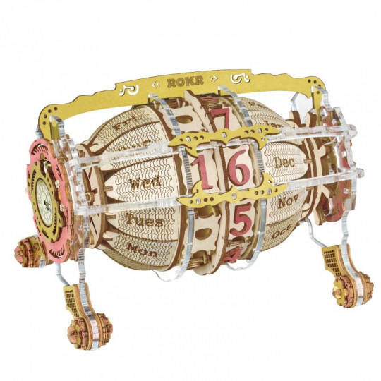 Intermediate Mechanical 3D -Puzzle für Modell des Zeitmotorkalenders Intermediate Mechanical 3D -Puzzle für Modell des Zeitmotorkalenders | Scientific-MHD