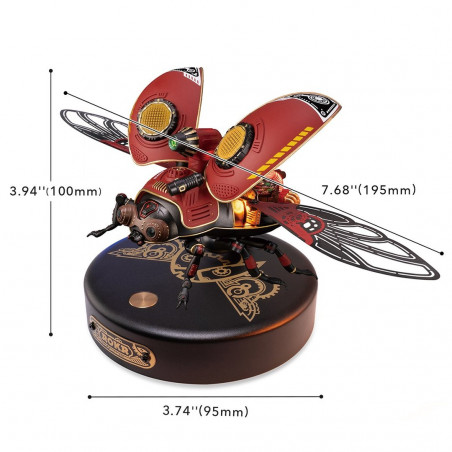 3D puzzle Mechanischer Marienkäfer | Scientific-MHD 3D puzzle Mechanischer Marienkäfer | Scientific-MHD