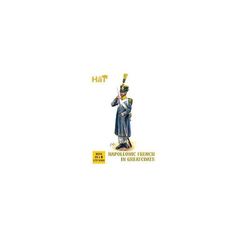 Napoleonisches Französisch in Greatcoats Figurine | Scientific-MHD