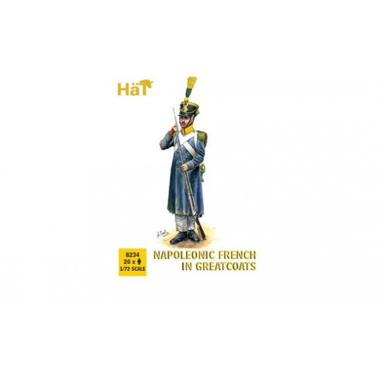 Napoleonisches Französisch in Greatcoats Figurine | Scientific-MHD