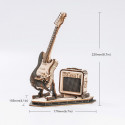 3D puzzle Geige Elektrische Gitarre | Scientific-MHD 3D puzzle Geige Elektrische Gitarre | Scientific-MHD
