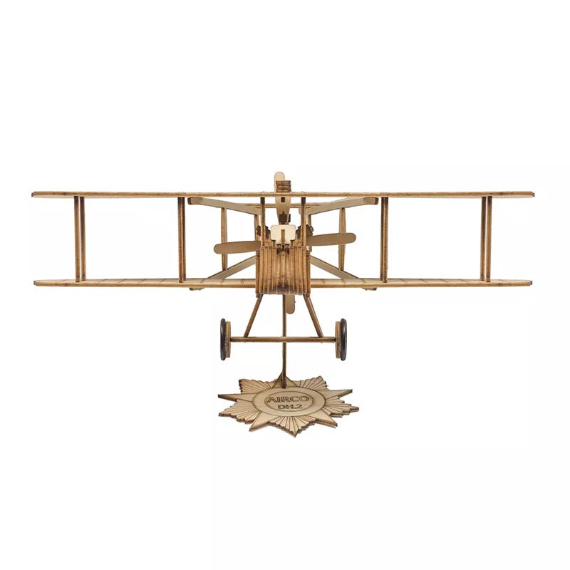 Einfach mechanisches 3D -Puzzle für Mini AIRCO DH.2 Static 1/45 Modell | Scientific-MHD