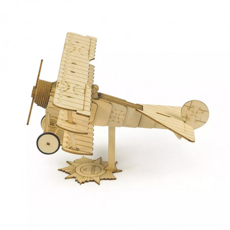 Einfach mechanisches 3D -Puzzle für Mini FOKKER DR.1 Static 1/38 Modell | Scientific-MHD Einfach mechanisches 3D -Puzzle für Mini FOKKER DR.1 Static 1/38 Modell | Scientific-MHD
