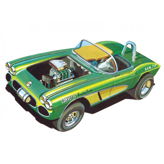 Kunststoffauto Modell 1962 CHEVROLET CORVETTE 1/25 | Scientific-MHD