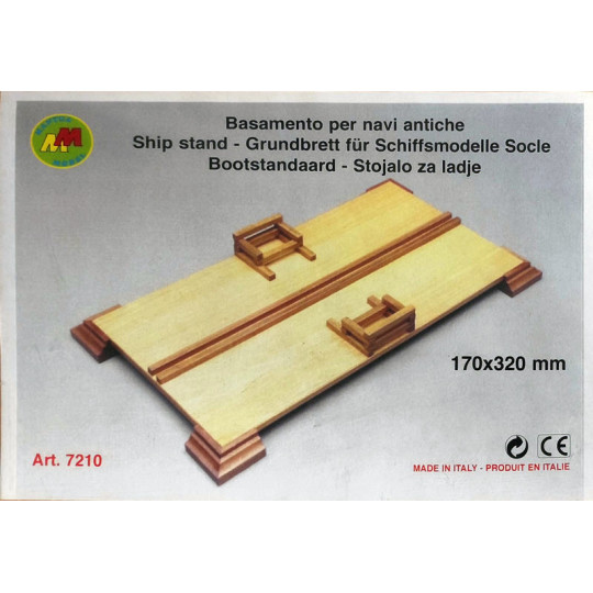 Holzboot-Präsentationssockel