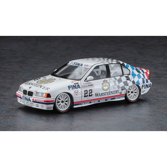 Kunststoffauto -Model -Team Schnitzer BMW 318I BTCC 1993 1/24 Kunststoffauto -Model -Team...